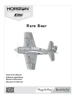 Horizon Hobby Rare Bear Instruction Manual preview
