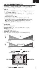 Preview for 3 page of Horizon Hobby Spektrum Alpha-6 Instruction Manual