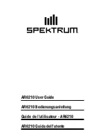 Preview for 1 page of Horizon Hobby Spektrum AR6210 User Manual