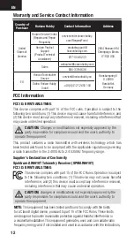 Preview for 12 page of Horizon Hobby Spektrum AR6610T User Manual