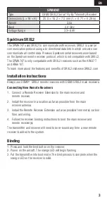 Preview for 3 page of Horizon Hobby Spektrum DLSRXL2RR1 Instruction Manual