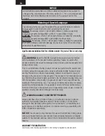 Preview for 2 page of Horizon Hobby Spektrum MR4000 Instruction Manual