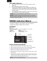 Preview for 4 page of Horizon Hobby Spektrum MR4000 Instruction Manual