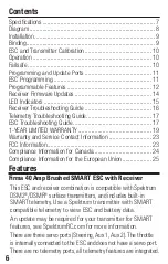 Preview for 6 page of Horizon Hobby Spektrum SMART ESC Manual