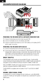 Preview for 4 page of Horizon Hobby SPEKTRUM SMART SR6300PM Instruction Manual