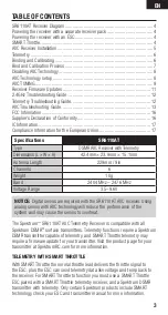 Preview for 3 page of Horizon Hobby SPEKTRUM SMART TECHNOLOGY SR6110AT Instruction Manual