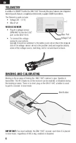 Preview for 6 page of Horizon Hobby SPEKTRUM SMART TECHNOLOGY SR6110AT Instruction Manual