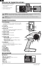 Preview for 2 page of Horizon Hobby SPMSRX300 User Manual