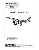 Предварительный просмотр 1 страницы Horizon Hobby UMX Cessna 182 Instruction Manual