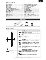 Preview for 3 page of Horizon Hobby UMX FPV RADIAN Instruction Manual