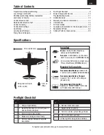 Предварительный просмотр 3 страницы Horizon Hobby UMX P-51D Mustang Instruction Manual