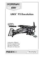 Preview for 1 page of Horizon Hobby UMX P3 Revolution Instruction Manual