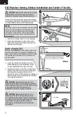 Предварительный просмотр 6 страницы Horizon Hobby UMX Timber AS3X Instruction Manual