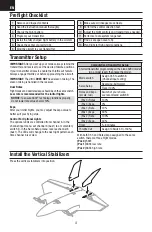 Preview for 4 page of Horizon Hobby UMX Ultrix Instruction Manual