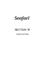 Preview for 11 page of Horizon Reverse Osmosis Seafari Versatile SFC-1400-2 Owner'S Manual