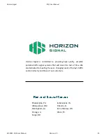 Preview for 30 page of Horizon Signal SQ2 User Manual