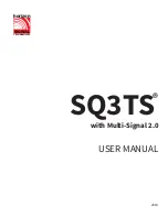 Предварительный просмотр 1 страницы Horizon Signal SQ3TS User Manual