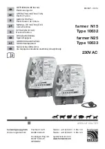 Preview for 1 page of Horizont Agrar farmer N15 Operating Instruction