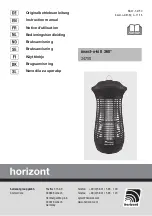 Preview for 1 page of Horizont 34750 Instruction Manual