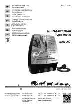 Horizont Agrar horiSMART N140 Operating Instruction preview