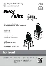 Horizont Euro-Blitz Akku Instruction Manual preview