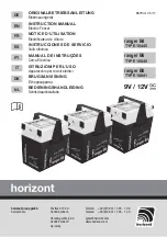 Horizont Ranger B4 Instruction Manual preview