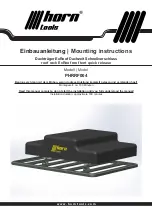 Horn Tools PHRRF004 Mounting Instructions preview