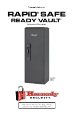 Preview for 1 page of Hornady RAPiD SAFE READY VAULT Owner'S Manual