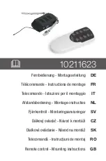 Hornbach 10211623 Mounting Instructions preview