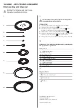 Предварительный просмотр 9 страницы Hornbach 10445861 Disassembly Manual