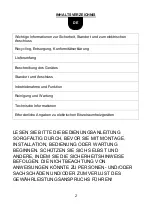 Preview for 2 page of Hornbach 10552211 Operating Manual