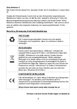 Preview for 8 page of Hornbach 10552211 Operating Manual