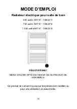 Preview for 26 page of Hornbach 10552211 Operating Manual