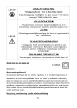 Preview for 82 page of Hornbach 10552211 Operating Manual