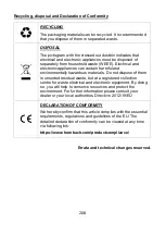 Preview for 208 page of Hornbach 10552211 Operating Manual