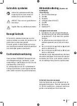 Preview for 17 page of Hornbach 5637623 Manual