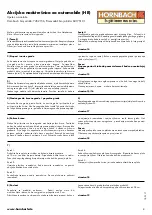 Предварительный просмотр 8 страницы Hornbach 60175101 Assembly Instructions Manual