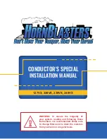 Предварительный просмотр 1 страницы HornBlasters 127VX Installation Manual