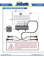 Предварительный просмотр 7 страницы HornBlasters 127VX Installation Manual