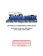 HornBlasters Psychoblaster Installation Manual предпросмотр