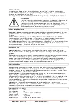 Preview for 2 page of HORNEET SA047 Instruction For Operation And Maintenance