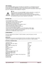 Preview for 13 page of HORNEET SA068 Instruction For Operation And Maintenance