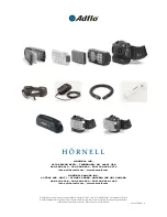 Предварительный просмотр 20 страницы Hornell Adflo Instruction Manual