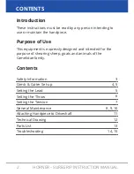 Preview for 2 page of HORNER Shearing SureGrip Instruction Booklet