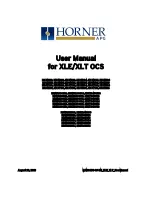 HORNER HE-XE100 User Manual предпросмотр