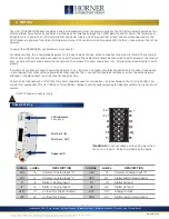 Preview for 4 page of HORNER HE959CNX116 Manual