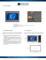 Предварительный просмотр 2 страницы HORNER X7 OCS Quick Reference Sheet