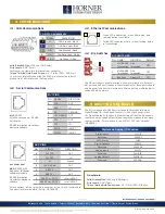 Preview for 5 page of HORNER XLE Series Datasheet