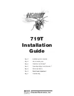 Preview for 1 page of Hornet 719T Installation Manual