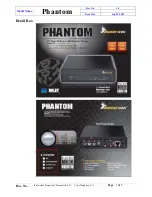 Preview for 7 page of HornetTek Phantom MP-2020 Quick Manual